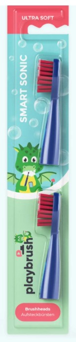 Playbrush Smart Sonic zam. gl. zamjenske glave Blue 2 kom u pakovanju - Image 3