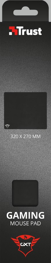 Trust GXT754 gaming podloga zamiš, veličina L, crna boja - Image 4