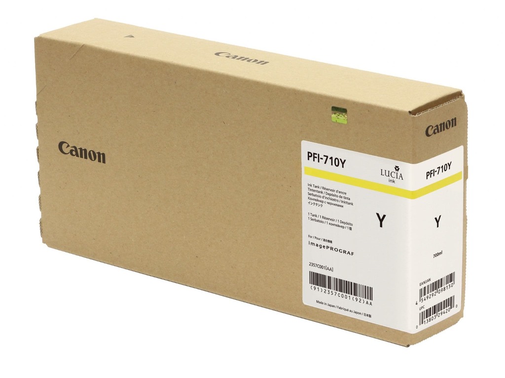 Canon tinta PFI-710 Y