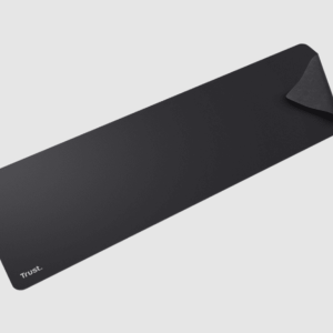 Trust podloga za miš, XXL, ekstra velika podloga za tastaturu i miš, crna boja