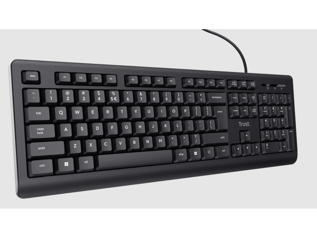 Trust Basics žičana tastatura, US lokalizacija, spill resist - Image 3
