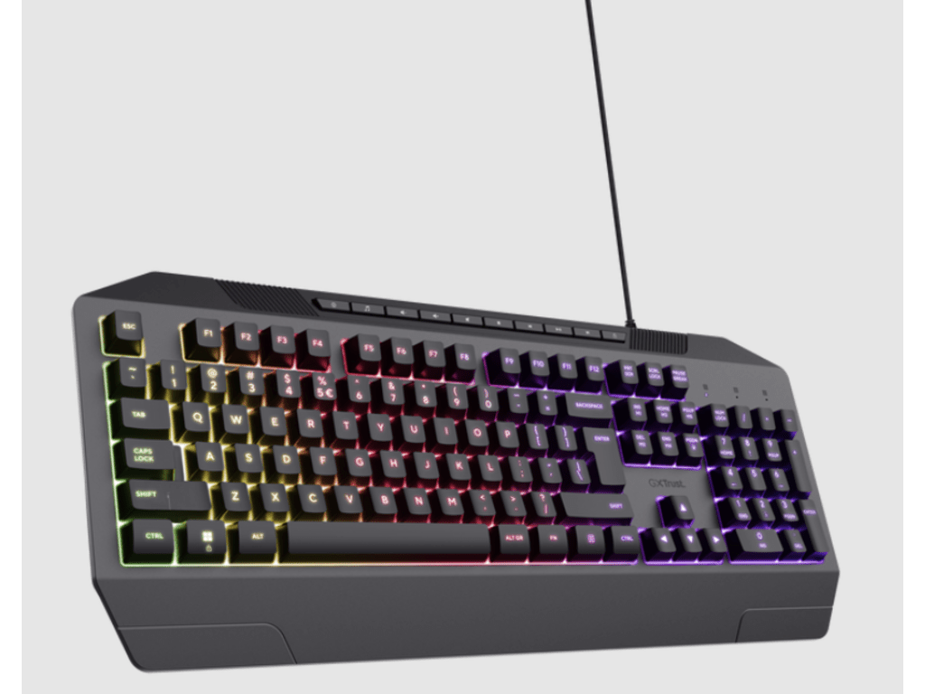 Trust GXT 836 EVOCX gamingtastatura, RGB, žičana, USB2.0, full-size - Image 2