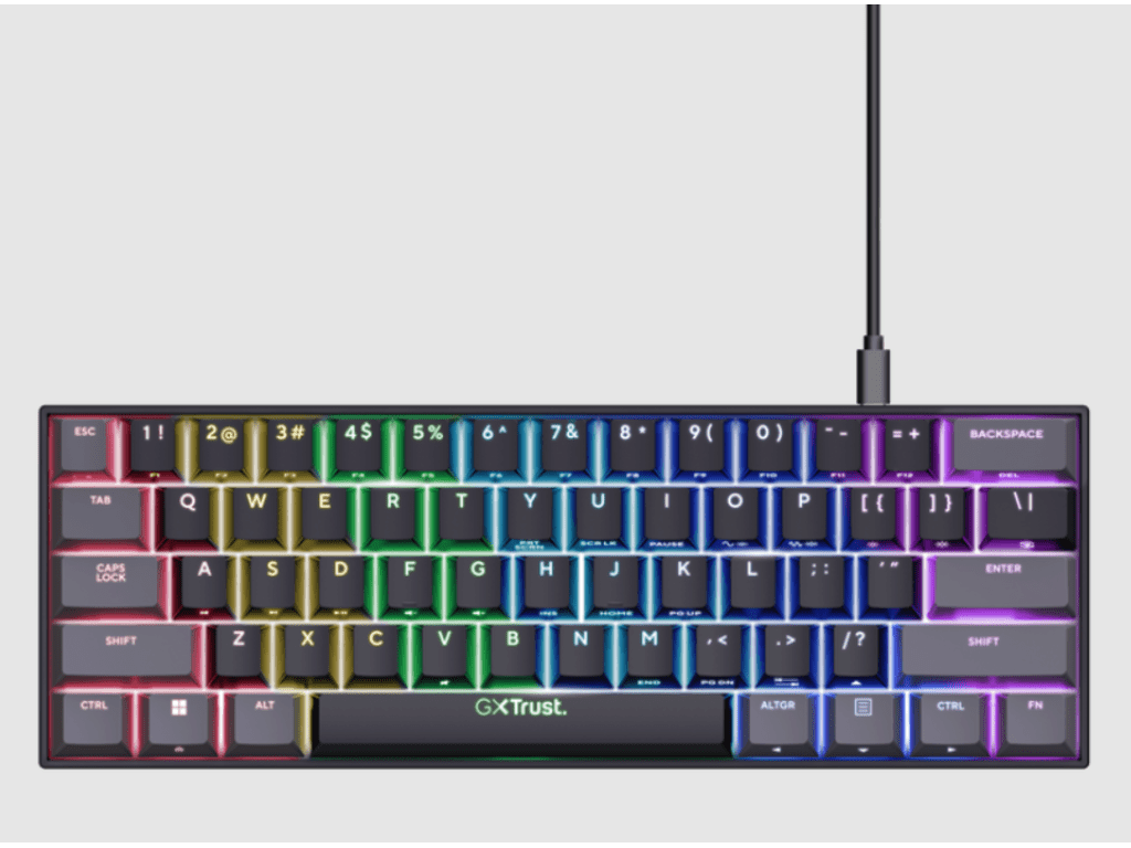 Trust GXT867 ACIRA 60% minimehanička gaming tastatura - Image 2