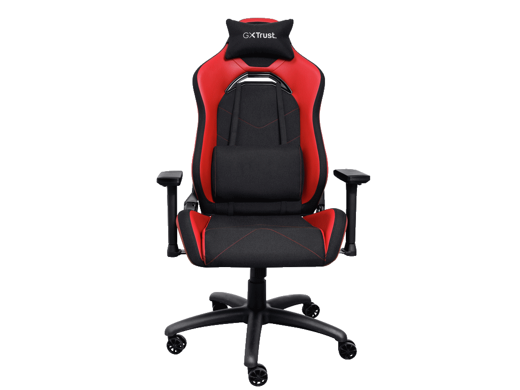 Trust GXT 714R gaming stolica RUYA, crvena, udobna, podesiv ergonomska, eko materijal - Image 5