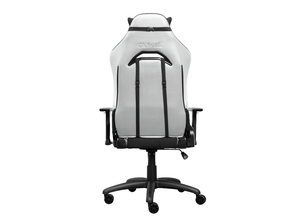 Trust GXT 714W gaming stolica RUYA, crno-bijela, udobna,podesiva, ergonomska, eko materijal - Image 4