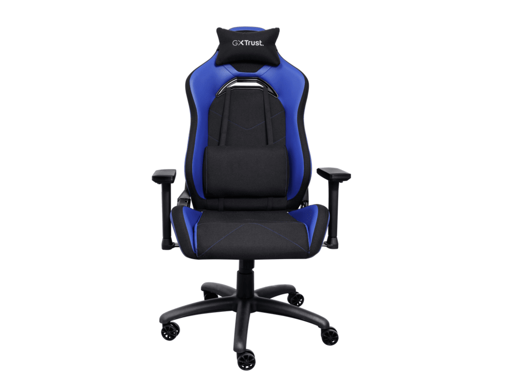 Trust GXT 714B gaming stolica RUYA, plava, udobna, podesiva ergonomska, eko materijal - Image 4