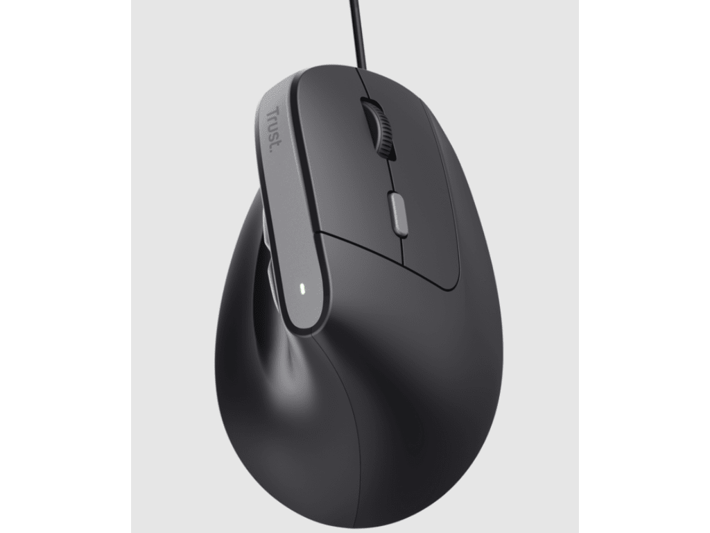 Trust Bayo II ergonomski miš,žičani, USB, 800-2400 dpi, 6tipki, crni - Image 3