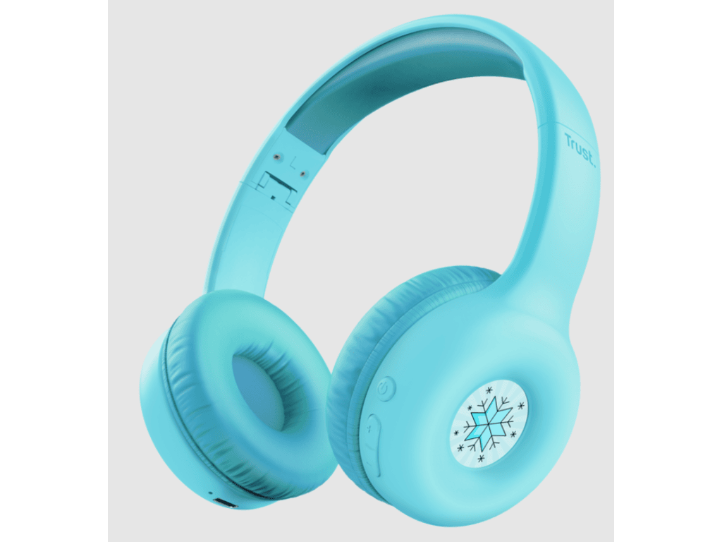 Trust Nouna wireless bluetoothdječije slušalice, plave - Image 4