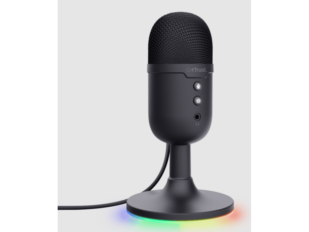 Trust GXT 234 Yunix USB gamingmikrofon, 3.5 mm, USB-A, deskstand, crni - Image 3
