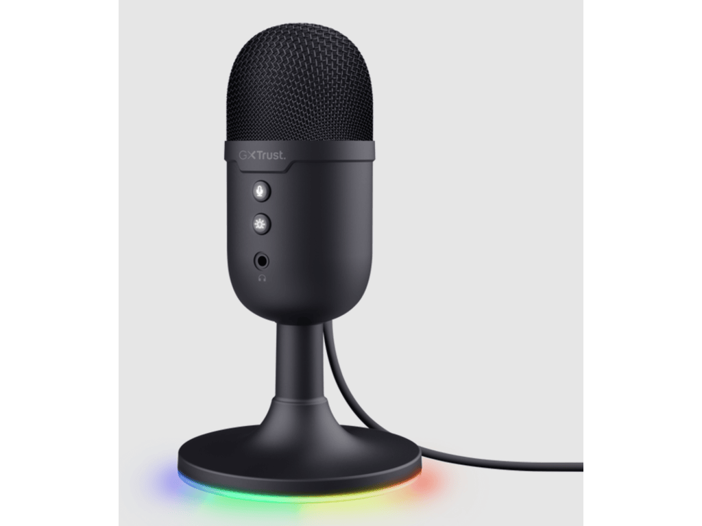 Trust GXT 234 Yunix USB gamingmikrofon, 3.5 mm, USB-A, deskstand, crni - Image 4