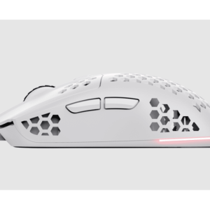 Trust GXT928 Helox RGB gamingmiš, ultra lagan, 6400 dpi,žičani, bijeli