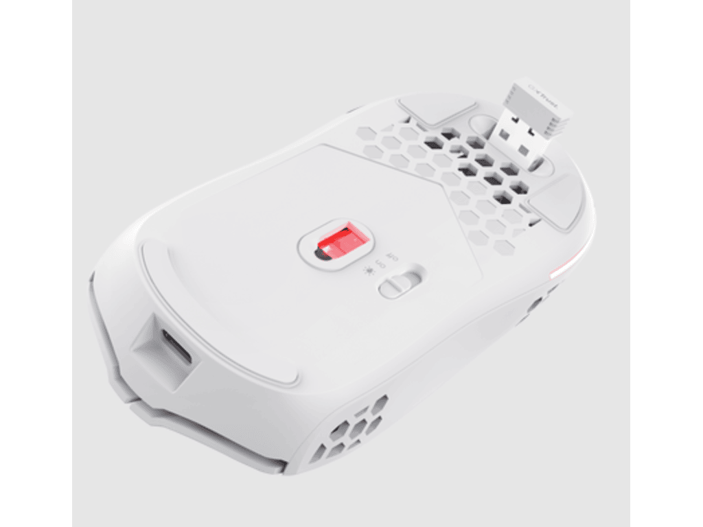 Trust GXT 929 Helox ultralagani wireless gaming miš,4800 dpi, bijeli - Image 4