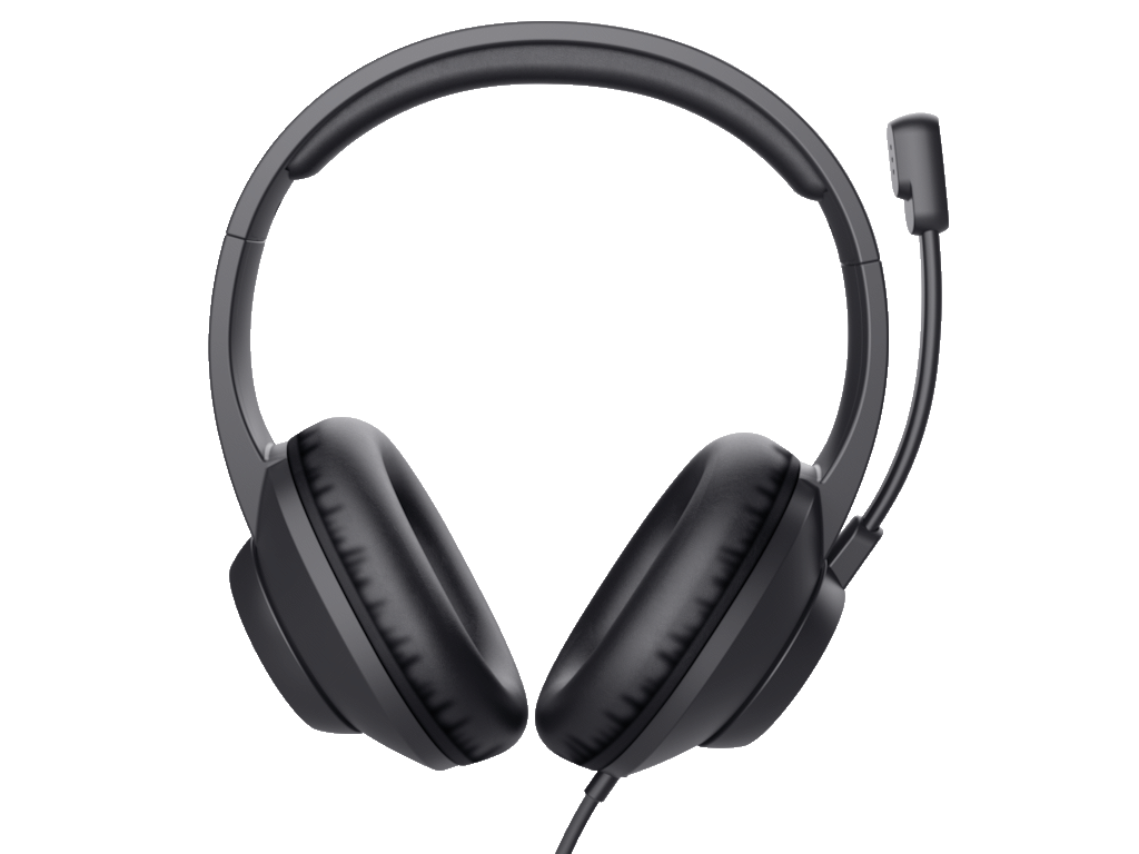 Trust Ayda MAX USB slušalice,over-head, žičane, USB-C,USB-A, stereo, crne - Image 4