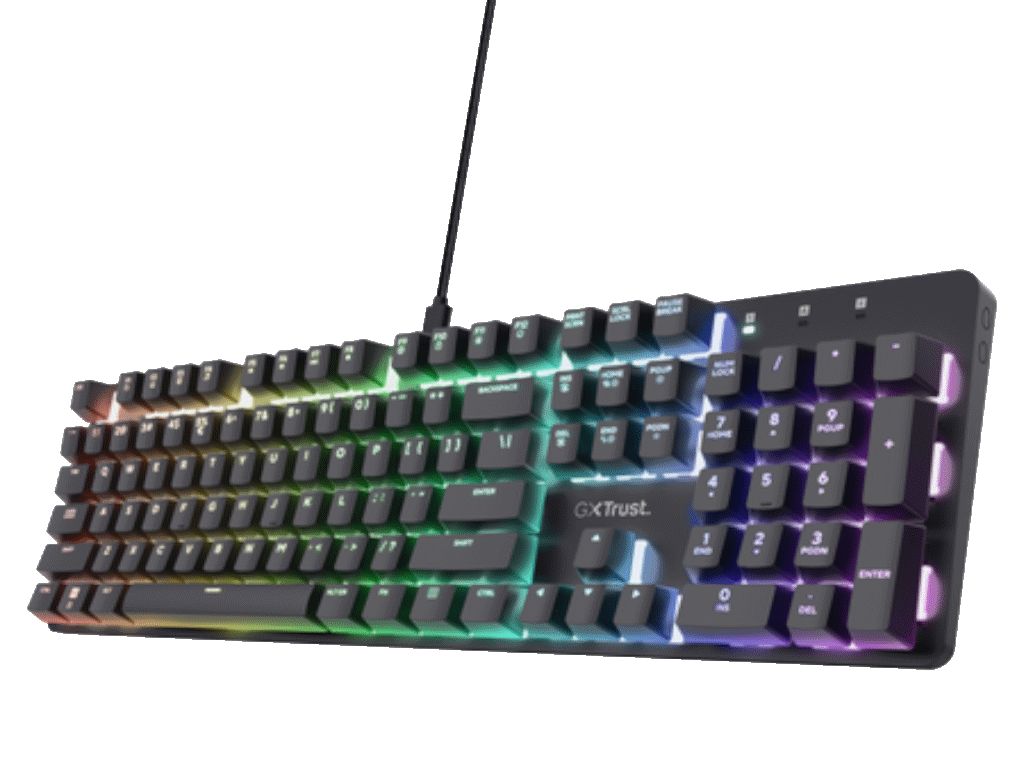Trust GXT871 Zora mehaničkagaming tastatura, US layout - Image 3