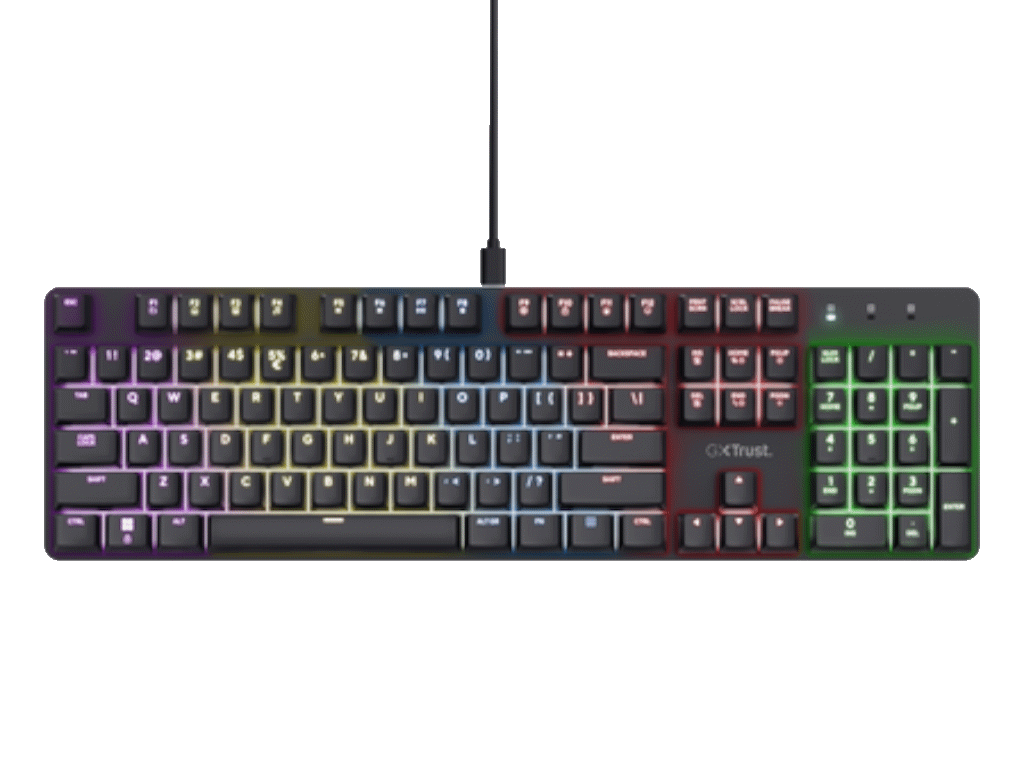 Trust GXT871 Zora mehaničkagaming tastatura, US layout - Image 5