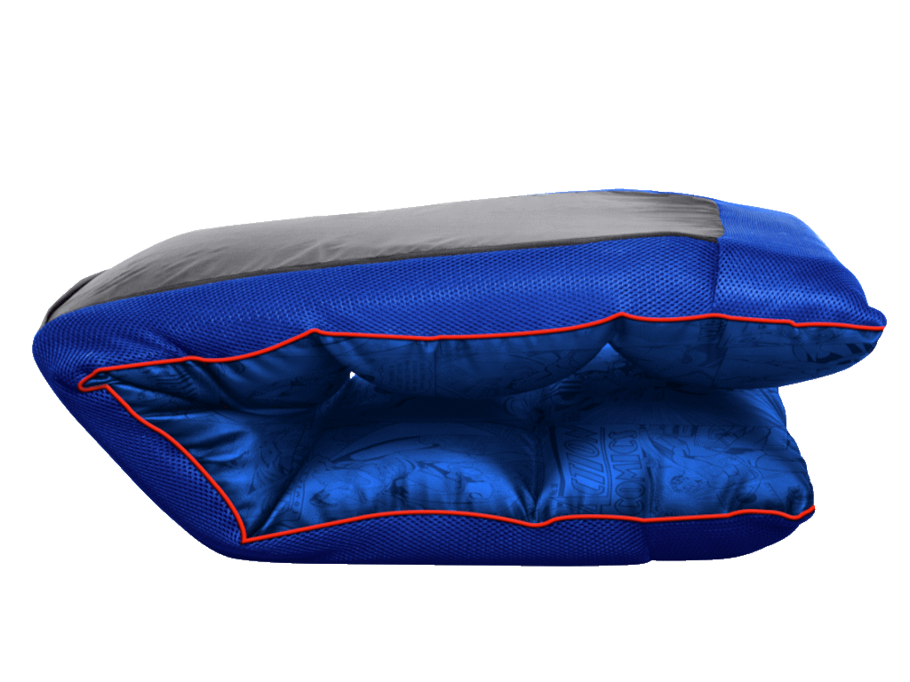 Trust GXT 718SM Rayzee SUPERSuperman gaming podna stolica,sklopiva - Image 5