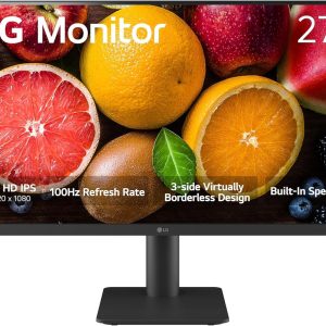 LG 27'' 27MS550-B FHD 100HzIPS, 5ms, 250cd, 2xHDMIVESA 75x75, Tilt, Height,