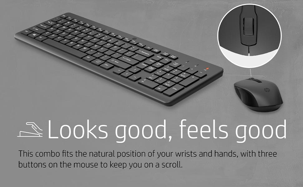 HP 330 Wls Mse and KB ComboHP 330 Wls Mse and KB ComboHP 330 Wls Mse and KB Combo tast+mis - Image 3