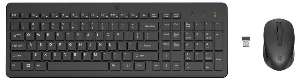 HP 330 Wls Mse and KB ComboHP 330 Wls Mse and KB ComboHP 330 Wls Mse and KB Combo tast+mis - Image 4