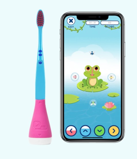 Playbrush Smart Pink Flex dod fleksibilni dodatak za bilo koju dječiju četkicu - Image 2