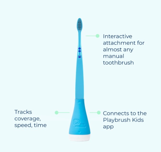 Playbrush Smart Pink Flex dod fleksibilni dodatak za bilo koju dječiju četkicu - Image 3