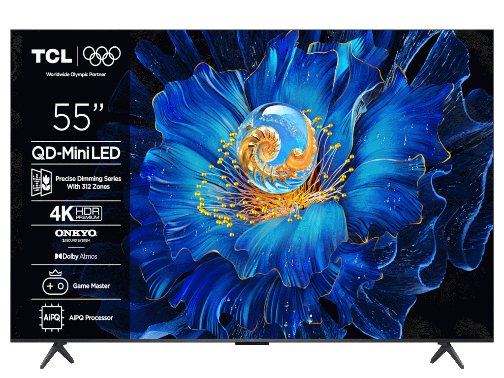TCL 55"C6KS 4K QD-Mini LED TV60Hz Google TV; Game Master;Dolby Atmos; Onkyo 2.1; HDR Premium; - Image 2
