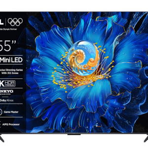 TCL 55"C6KS 4K QD-Mini LED TV60Hz Google TV; Game Master;Dolby Atmos; Onkyo 2.1; HDR Premium;