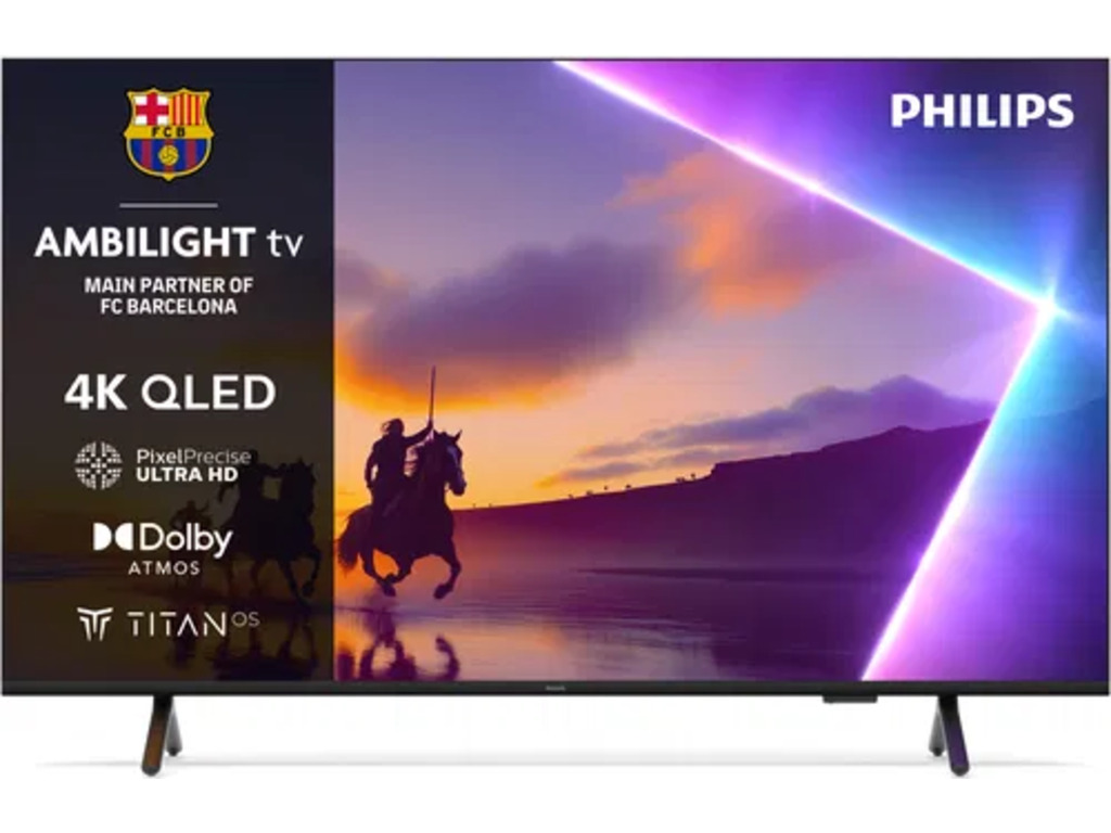 BF Philips 55''PUS8510 4K QledTitan OS; AMBILIGHT TV;Pixel Precise Ultra HD; Dolby Atmos - Image 2