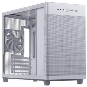 ASUS Prime AP201 Case TG WhiteMicroATX,tool-free side panelsTempered Glass