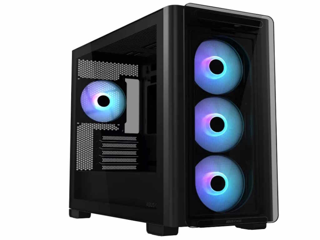 ASUS CASE A23 PLUS TG ARGBBlack, Micro-ATX,4x ARGB fans - Image 2