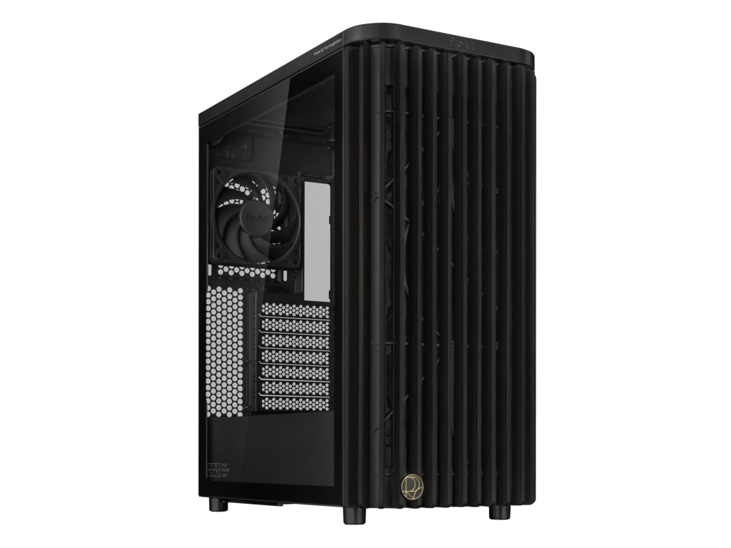ASUS CASE PROART PA401 WOOD TGATX, 7 Expansion slots,2x 160mm fans, 1x 120mm fan - Image 2