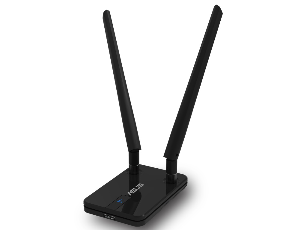 ASUS Dual-Band USB AdapterWireless AC1300, USB-AC58, 400+867 Mbps, USB 3.0, 2.4 Ghz/5 Ghz - Image 2