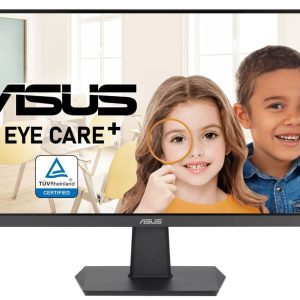 Asus 27" monitor VA27EHF 100HzIPS,FHD,1ms,250cd,HDMI,VESA 100x100,Frameless,Flicker Free, Boja crna