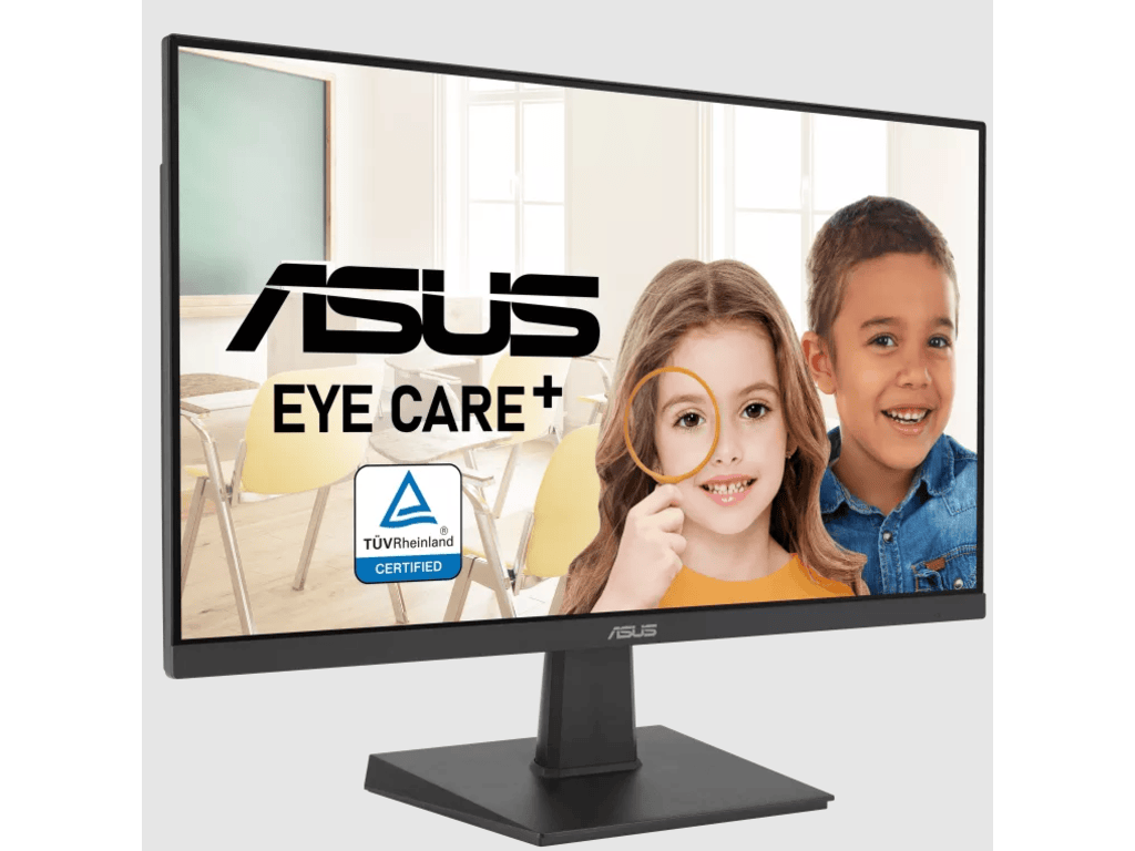 Asus 27" monitor VA27EHF 100HzIPS,FHD,1ms,250cd,HDMI,VESA 100x100,Frameless,Flicker Free, Boja crna - Image 4