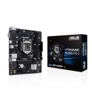 ASUS MB PRIME H510M-R R2.0-SIIntel H470, LGA1200, micro ATXPCIe 4.0, VGA, HDMI, 2xDDR4,
