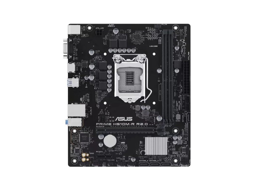 ASUS MB PRIME H510M-R R2.0-SIIntel H470, LGA1200, micro ATXPCIe 4.0, VGA, HDMI, 2xDDR4, - Image 3