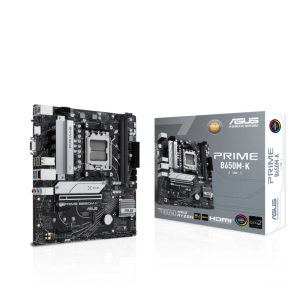 ASUS MB PRIME B650M-KAM5, 2x DDR5, 2x M.2, 8x USB,1x VGA, 1x HDMI, mATX