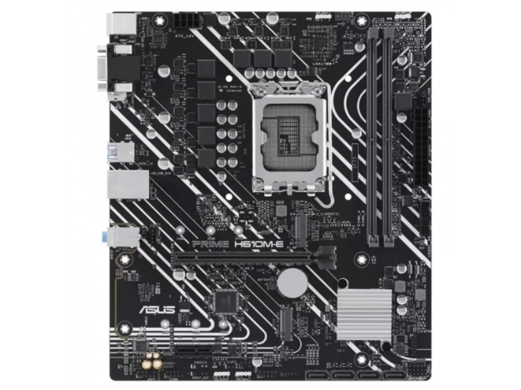ASUS MB PRIME H610-E-CSMLGA1700, 2x DDR5, 2x M.2,4xUSB1x DP, 1x VGA, 1x HDMI, mATX