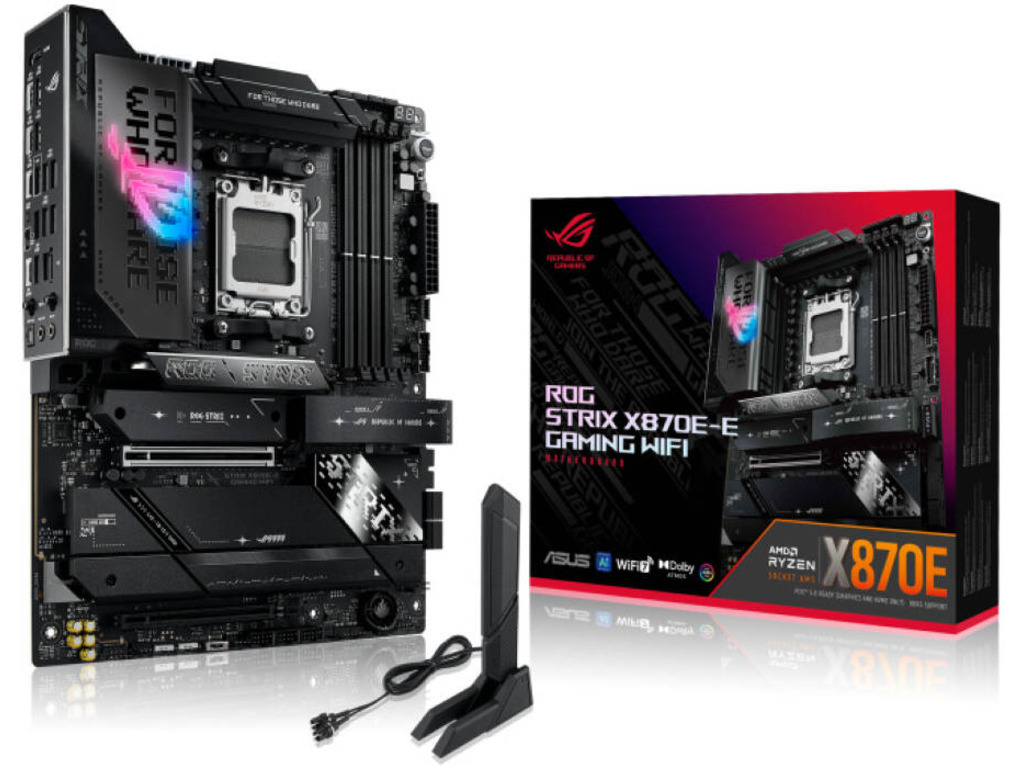 ASUS MB ROG STRIX X870E-EGaming Wifi, AM5, 4xDDR5,5x M.2;4xSATA,HDMI,13x USB, RAID,ATX - Image 2