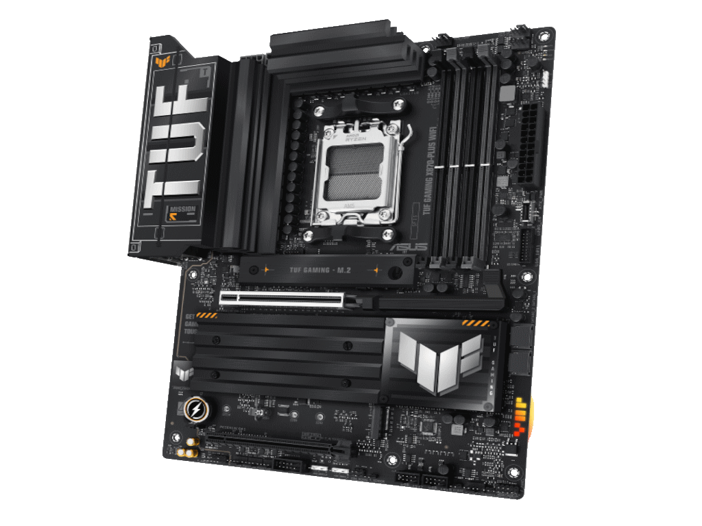 ASUS MB TUF GAMING X870-PLUS WWIFI, X870, AM5; 4xDDR54x M.2; 2x SATA,HDMI,10x USB, RAID,ATX - Image 3