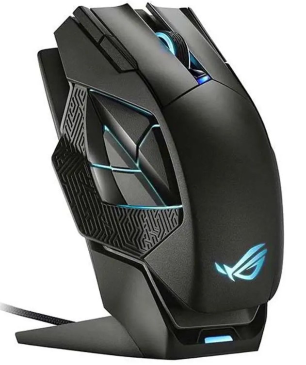 ASUS ROG SPATHA X gaming miš,12 programabilnih tipki, 6 ROGmikro prekidača, 19000 dpi, wireless - Image 5