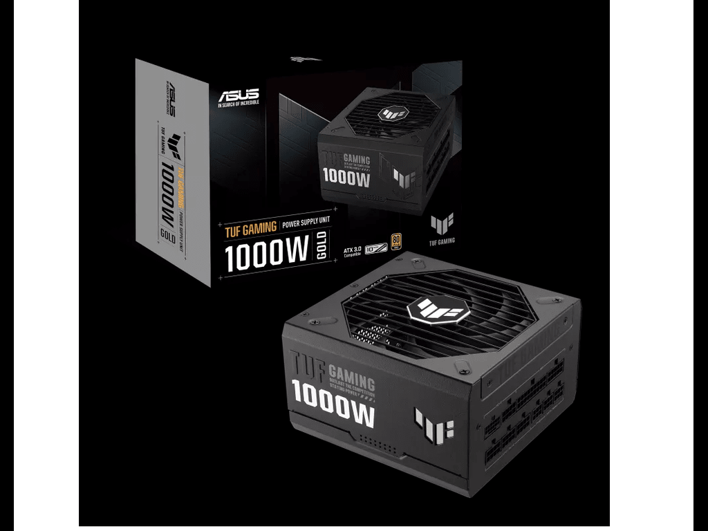 ASUS PSU TUF-GAMING-1000G1000W 80Plus Gold;Full modular1x16pin;4x8 pin;5 x SATA