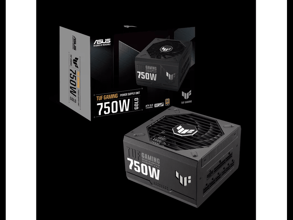 ASUS PSU TUF-GAMING-750G750W 80Plus Gold;Full modular4 x PCI-E 6+2-pin;5 x SATA - Image 2