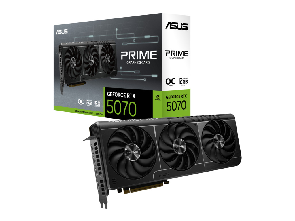 ASUS VGA PRIME-RTX5070-O12G12GB GDDR7, 192-bit,3x DP, 1x HDMI - Image 2