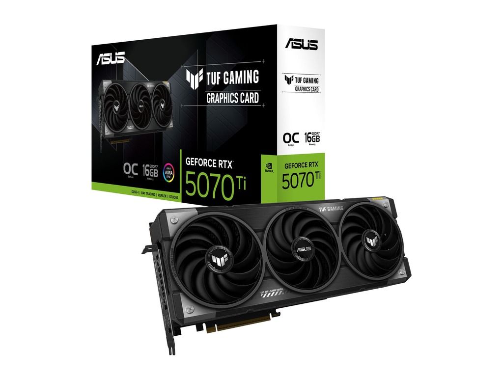 ASUS TUF-RTX5070TI-O16G GAMING16GB GDDR7, OC, 256-bit,3x DP, 1x HDMI - Image 2