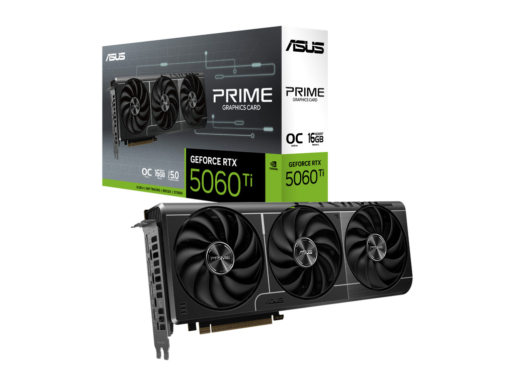 ASUS VGA PRIME-RTX5060TI-O16G16GB GDDR7, 128-bit3x DP, 1x HDMI - Image 2