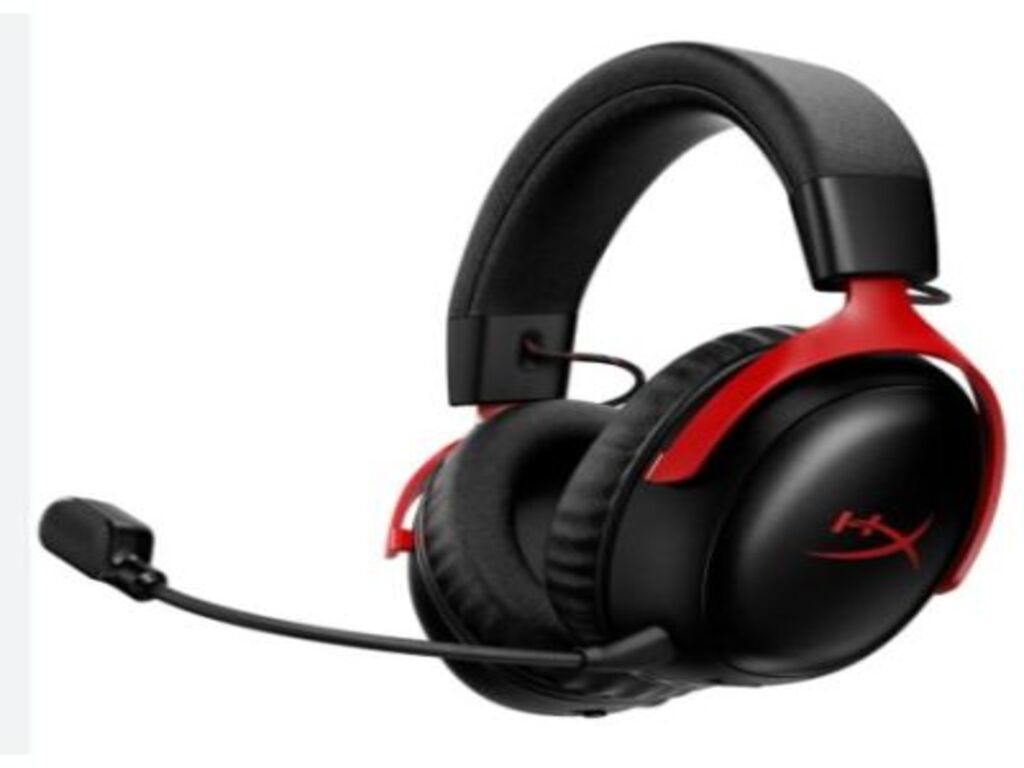 HyperX Cloud III S WirelessGaming Headset Black-Red - Image 2