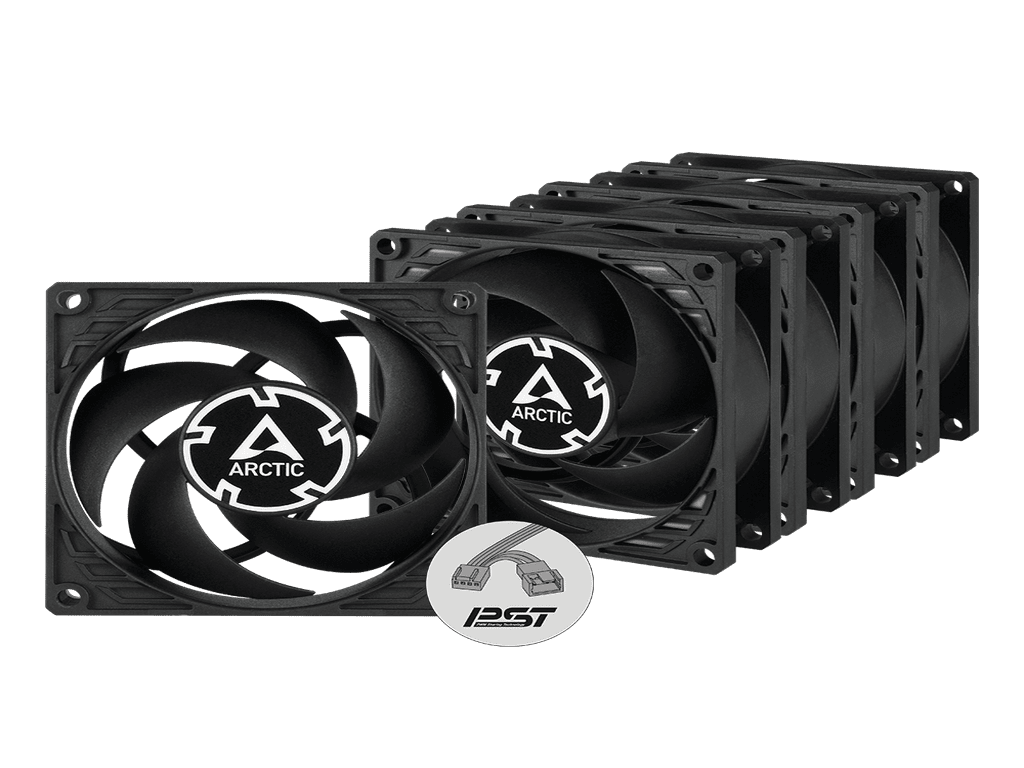 Arctic P8 PWM PST 5-pack fans80mm PWM Fan - Image 2