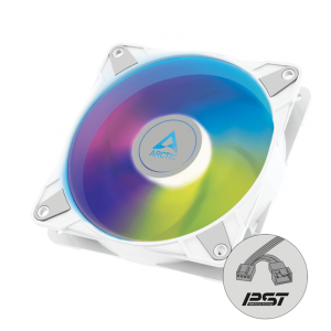 Arctic Fan P14 PWM PST A-RGBwhite, pressure-optimisedsemi-passive