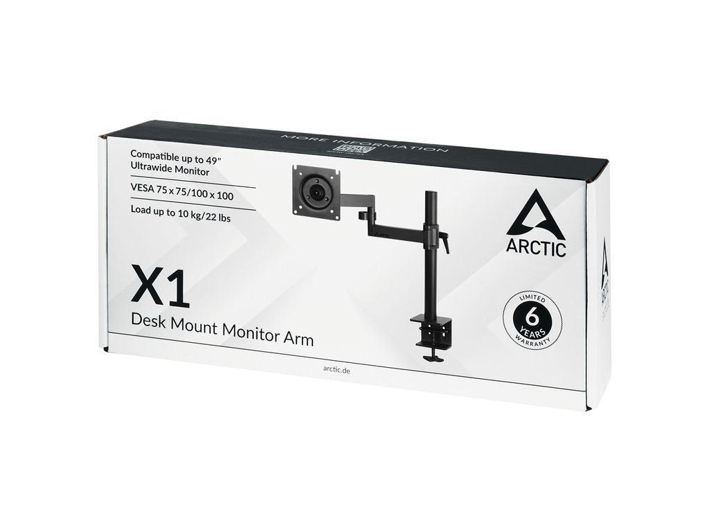 Arctic X1 nosač za monitoredesk mount monitor armhorizontalno podešavanje - Image 5